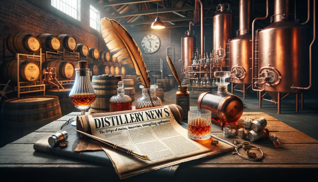 We regularly monitor distilleries for their latest news.